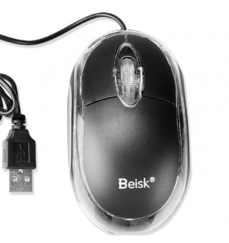 BSK-6006 RATON CON CABLE NEGRO