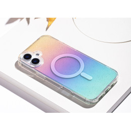 iPhone 14 Pro Max液态硅胶彩虹手机壳