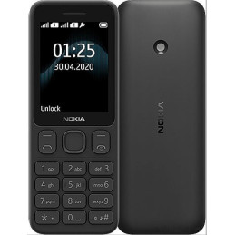 Movil Nokia 125 Negro (NO...