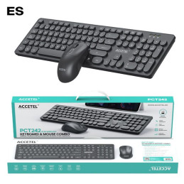 ACCETEL PCT242 Pack Teclado...