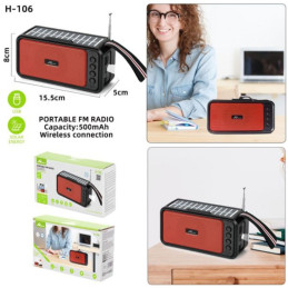 HOME H-106 Radio carga solar