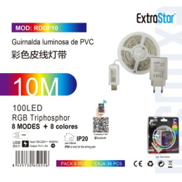Tira de LED USB 3 in 1 RGB...